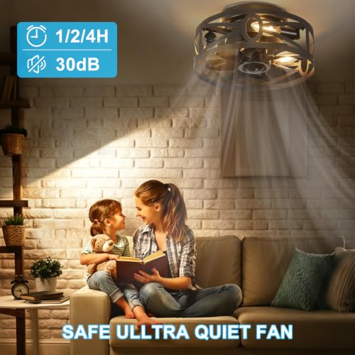 Flush Mount Ceiling Fan