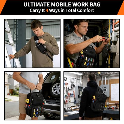 Tactical Electrician & HVAC Tool Chest Bag