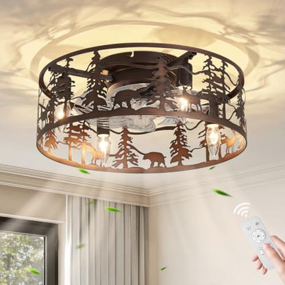 Rustic Ceiling Fan