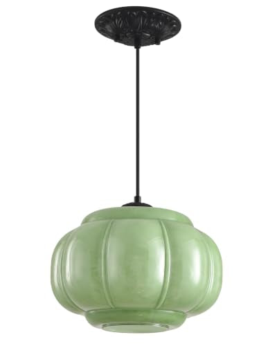 Milk Glass Light Fixture