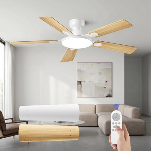 Ceiling Fans with Lights 52 Inch