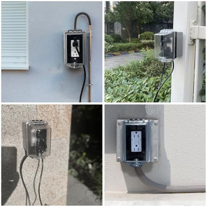 outlet cover lock box
