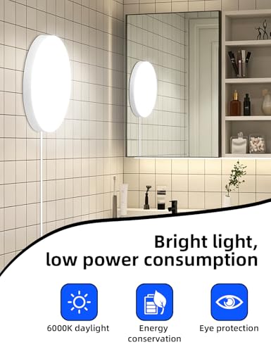 2 Pack LED Plug in Ceiling Light Fixture