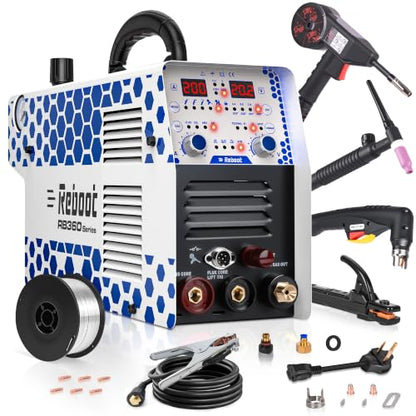7-in-1 MIG Welder Plasma Cutter Combo Welding Machine