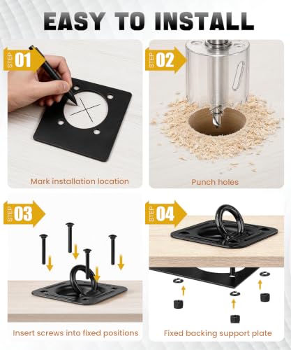 Recessed D Ring Tie Down Anchors