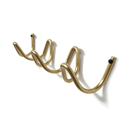 Coat Rack Wavy Wall Mount