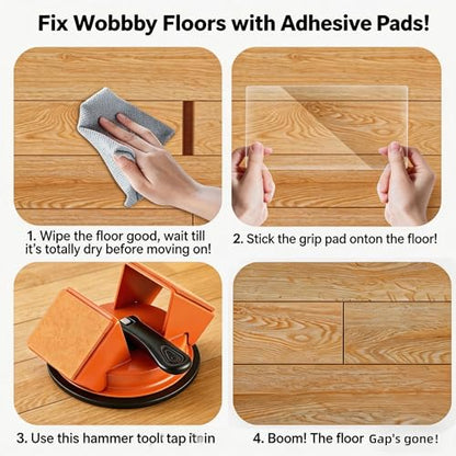Floor Gap Fixer Tool for Wood Laminate LVP