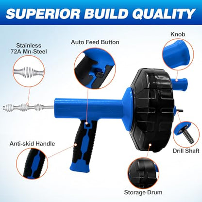 Drain Auger 33Ft