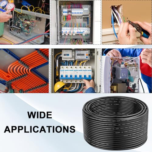 THHN Wire 10 Gauge 15FT (10 Gauge 15FT / Black)