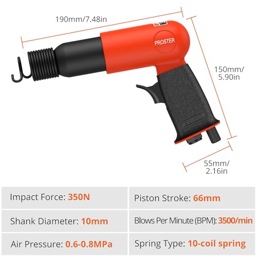 Air Hammer Kit Pneumatic Hammer with 5