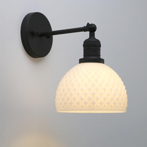 Milk White Modern Wall Sconce