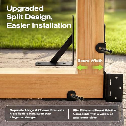 Anti Sag Gate Kit for Wooden Fence