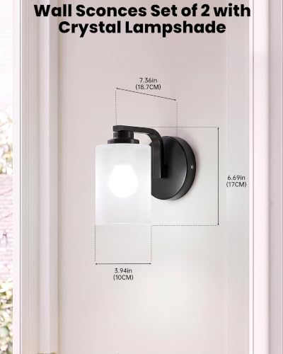 Hardwired Wall Sconces Set of Two