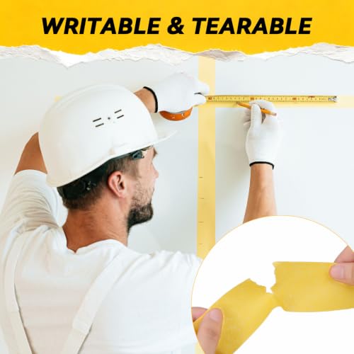6 Pack Yellow Painters Tape 2 inch Wide x 55 Yards