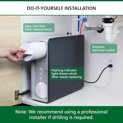 Tankless Reverse Osmosis Water Filter System