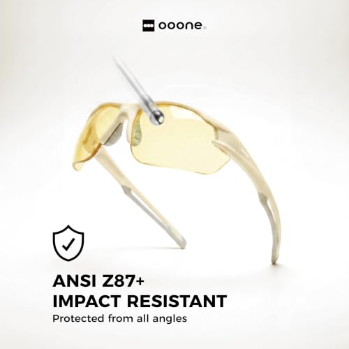 ANSI Z87+ Safety Glasses (Yellow)
