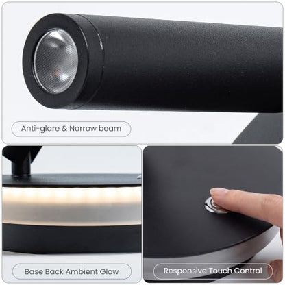 Hardwired Adjustable LED Reading Wall Sconce with Switch