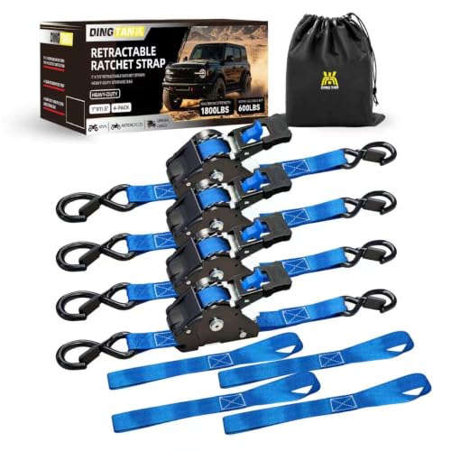 Ratchet Straps Tie Downs 1''x 15'
