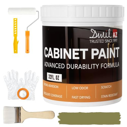 Cabinet Paint (Olive Green / 32 Fl Oz (Pack of 1))