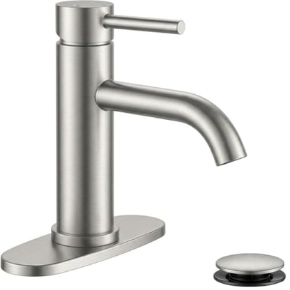 Single Handle Bathroom Sink Faucet