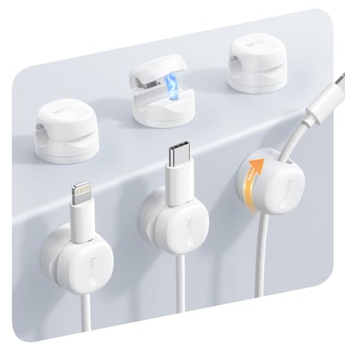 Rotating Cord Organizer Clips Cable Management