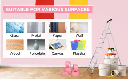 Pink Painters Tape 0.94 Inch (Pink)