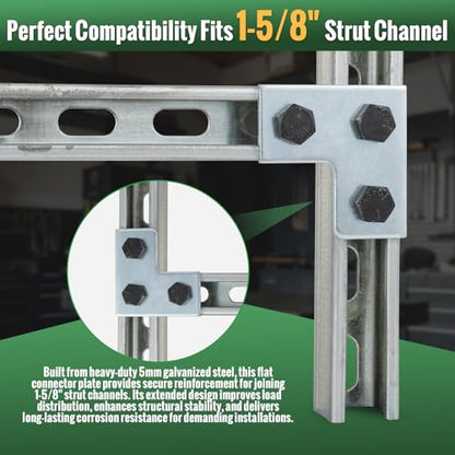 Strut Channel Flat Plate Connector