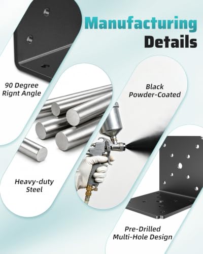 4x4 L Bracket Heavy Duty Pergola Corner Brackets