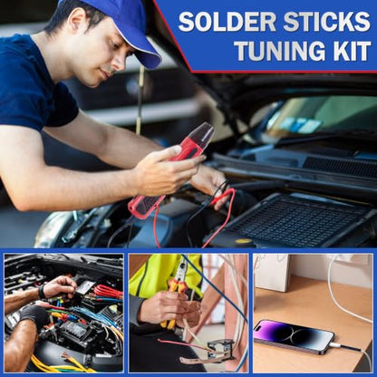 300 PCS Solder Seal Wire Connectors with 350W Mini Heat Gun Kit Overheat Protection Waterproof Heat Shrink Wire Connectors