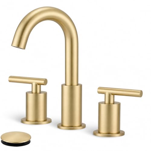 2 Handle Bathroom Faucet 3 Hole