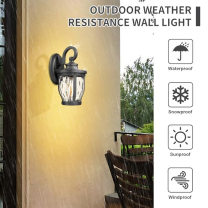 Outdoor Wall Sconce Light 7X12B