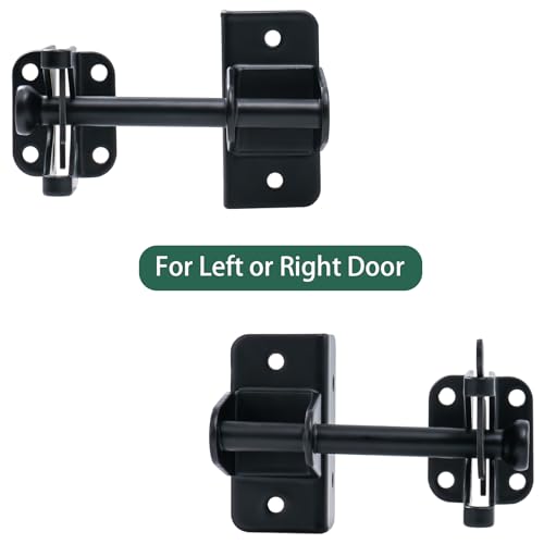 Self Locking Gate Latch
