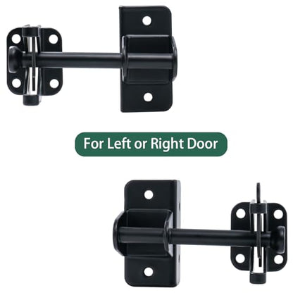 Self Locking Gate Latch