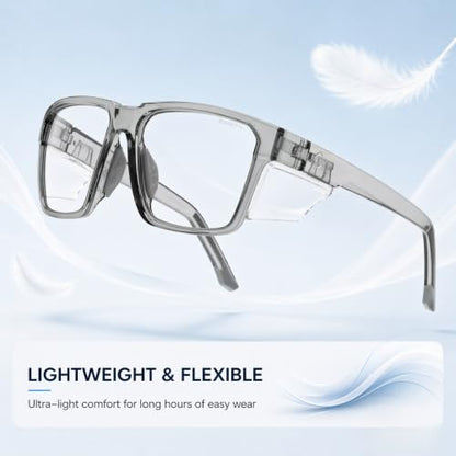 VETRA X Z87+ Photochromic Safety Glasses UV400 Side Shield