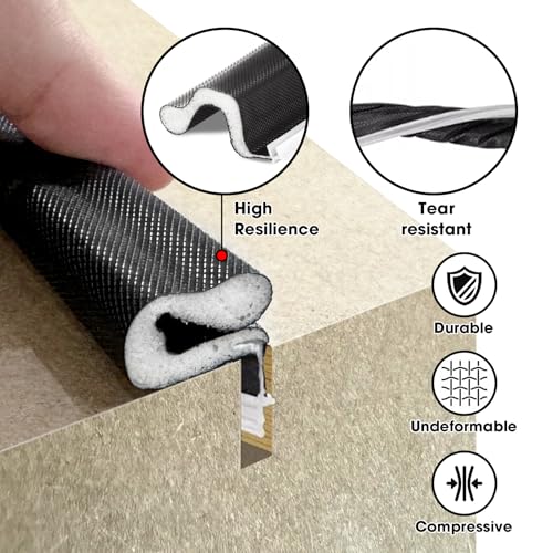 Extra Wide Kerf Door Weather Stripping
