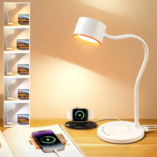 Desk lamp with USB Charging Ports