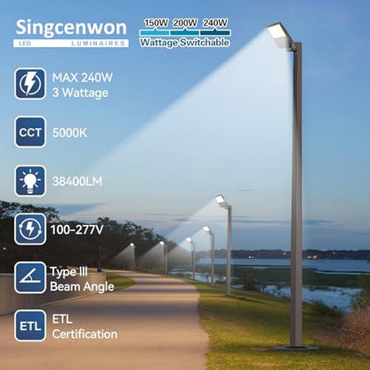 LED Parking Lot Light