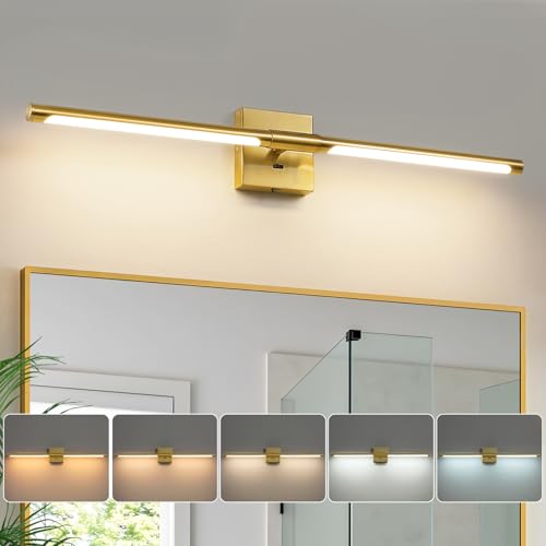 Black Gold Vanity Lights for Mirror