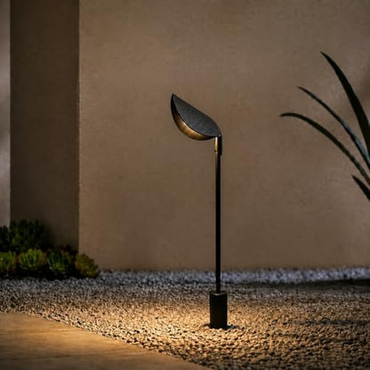 Hardwired Leaf Outdoor Path Light