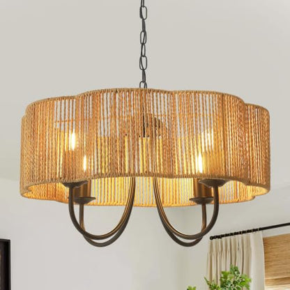 Rattan Pendant Light