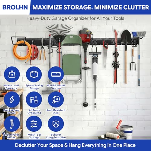 Garage Tool Organizer Wall Mount