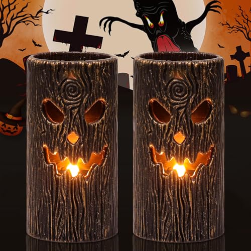 Halloween Pillar Candles S02 0706
