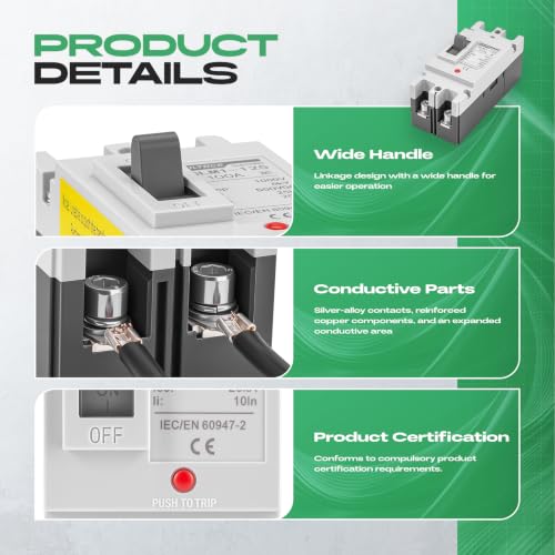 MCCB DC Breaker 2P
