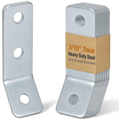 10 Pack 3 Hole 45 Degree Strut Bracket (3-Hole 10 Packs)
