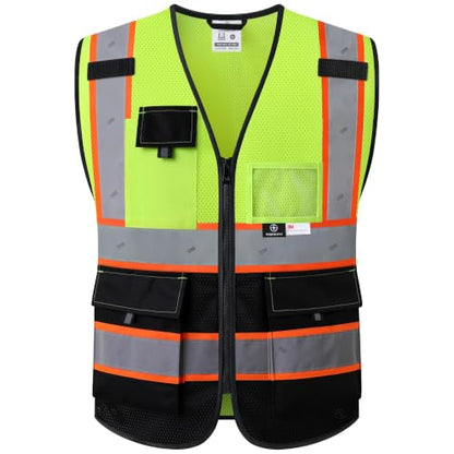 Safety Vest for Men Women With 3M Reflective Tape ANSI