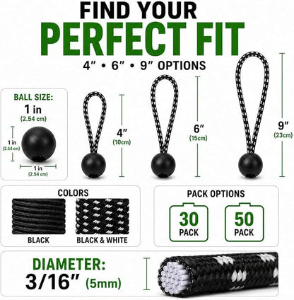 Ball Bungee Cords