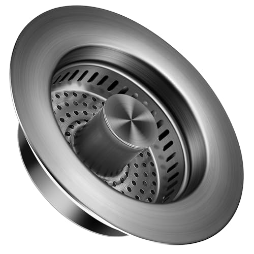 Kitchen Sink Drain Strainer and Stopper