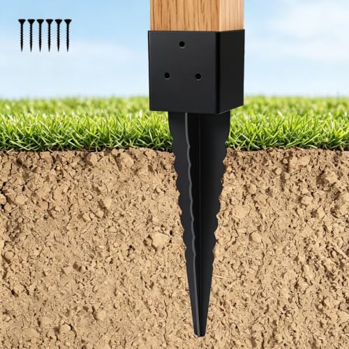 4"x4" Fence Post Anchor Ground Spike