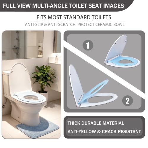 Toilet Seat with Built