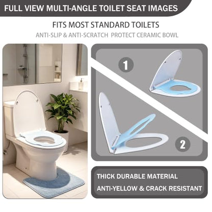 Toilet Seat with Built